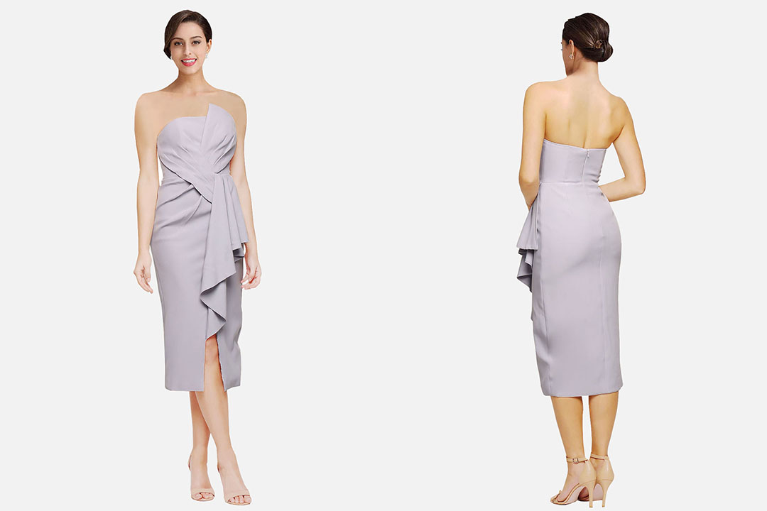 Vestidos de dama de honor cortos
