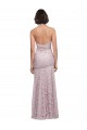 Compra Sirena Cuello de Corazón Encaje Largo Vestidos de dama de honor / Vestidos de fiesta