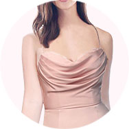 Compra Cuello vuelto Vestidos de dama de honor