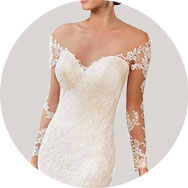 Compra Manga Larga Vestidos de novia